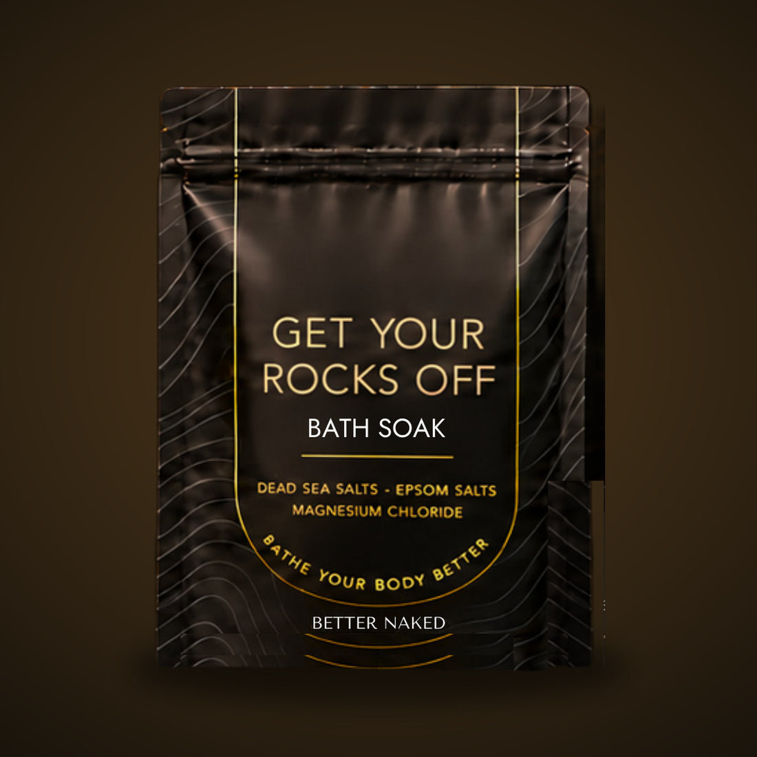 Get Your Rocks Off bath soak, 600 g pouch