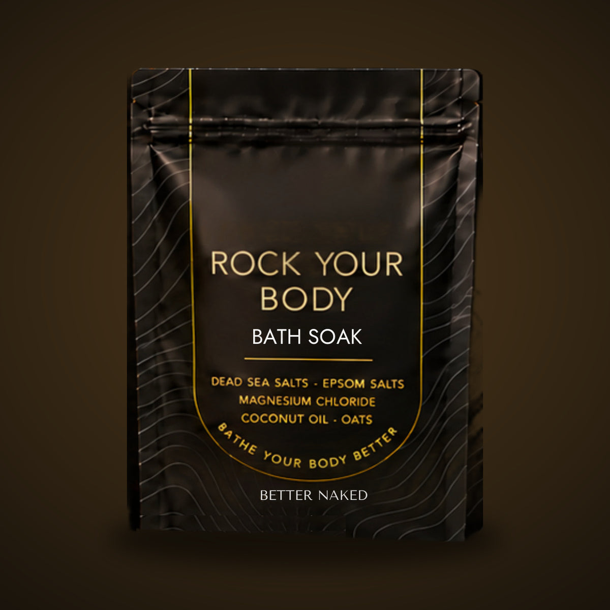 Rock Your Body bath soak pouch